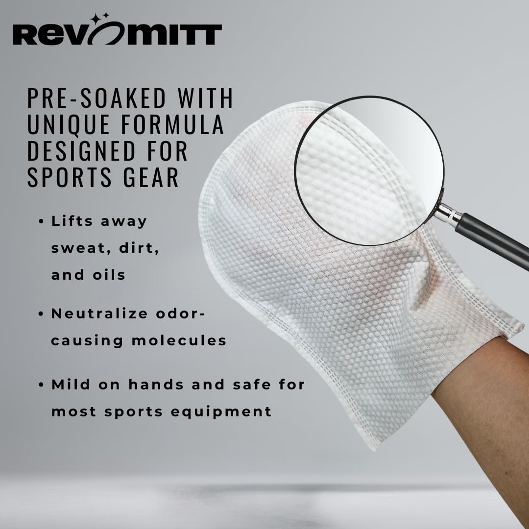 RevoMitt Sports Gear Cleaning Mitts