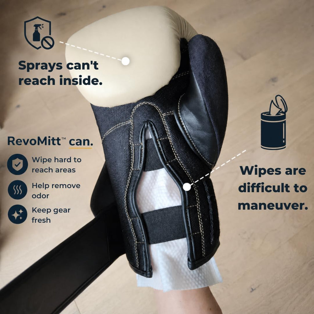 RevoMitt Sports Gear Cleaning Mitts