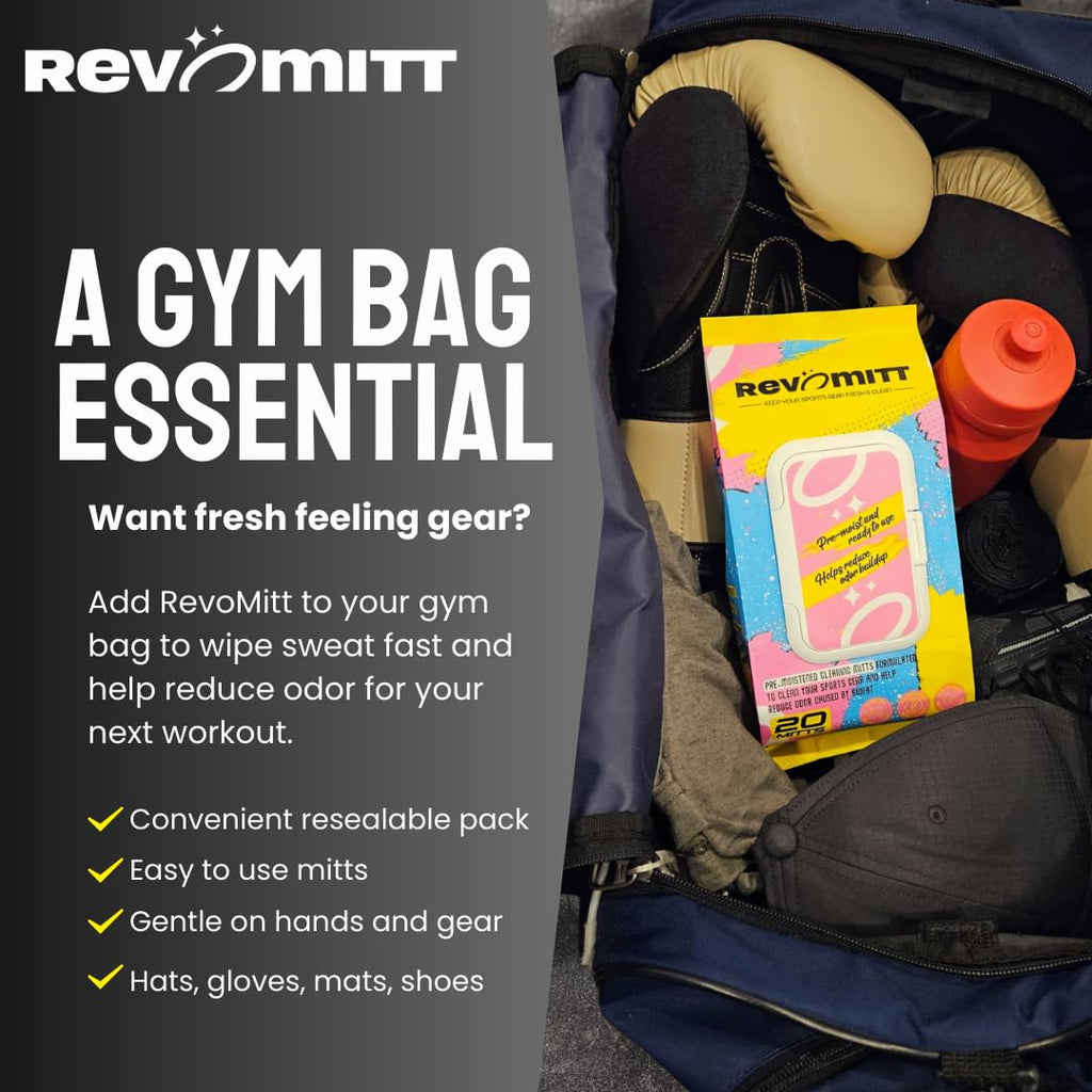 RevoMitt Sports Gear Cleaning Mitts