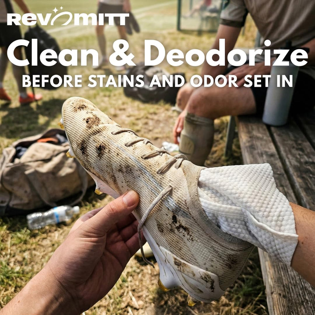 RevoMitt Sports Gear Cleaning Mitts